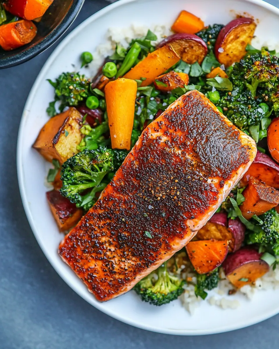 Classic My Go-To Crispy Salmon image
