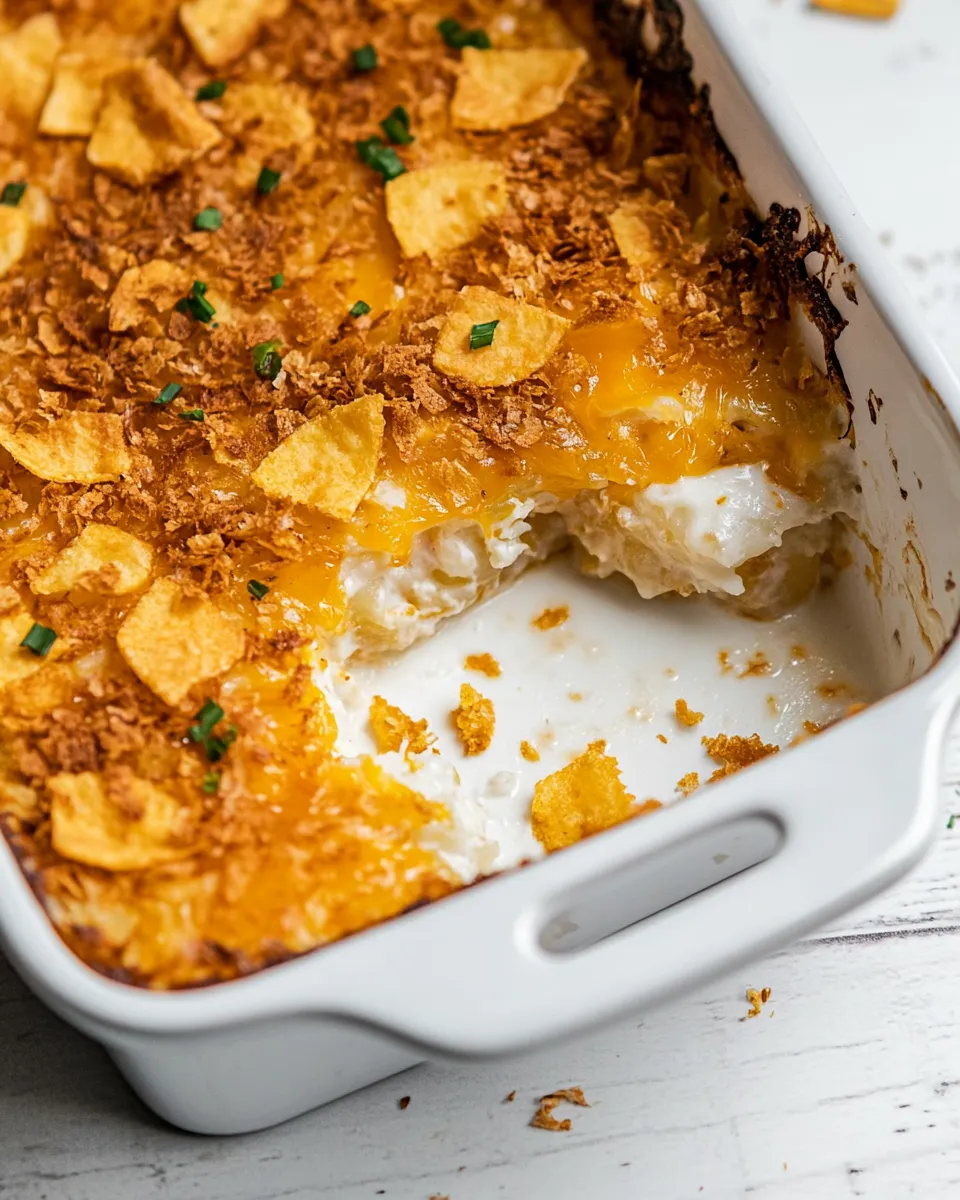 Ultimate My Moms Cheesy Potatoes. recipe image