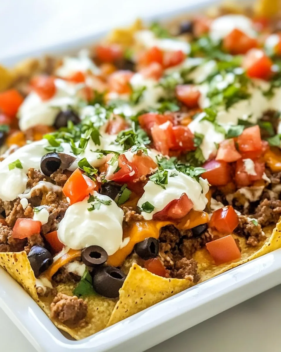 Classic Nachos Recipe image