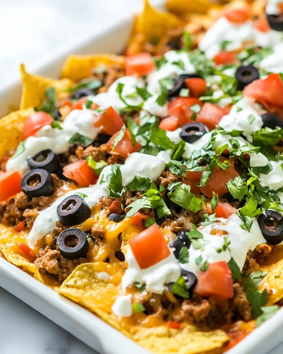 Easy Nachos Recipe shot
