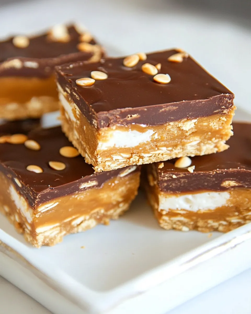 Delicious No-Bake Chubby Hubby Bars image