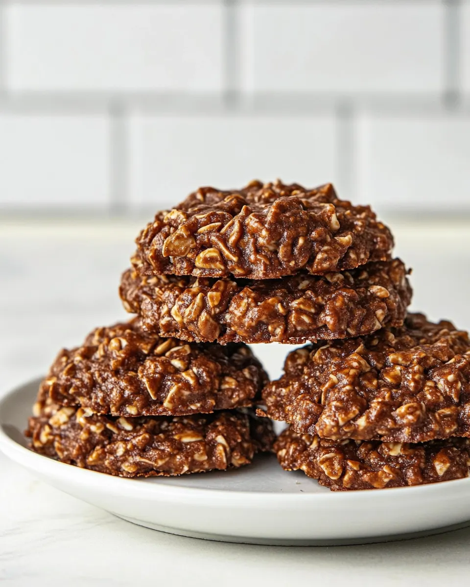 Homemade No-Bake Cookies recipe photo