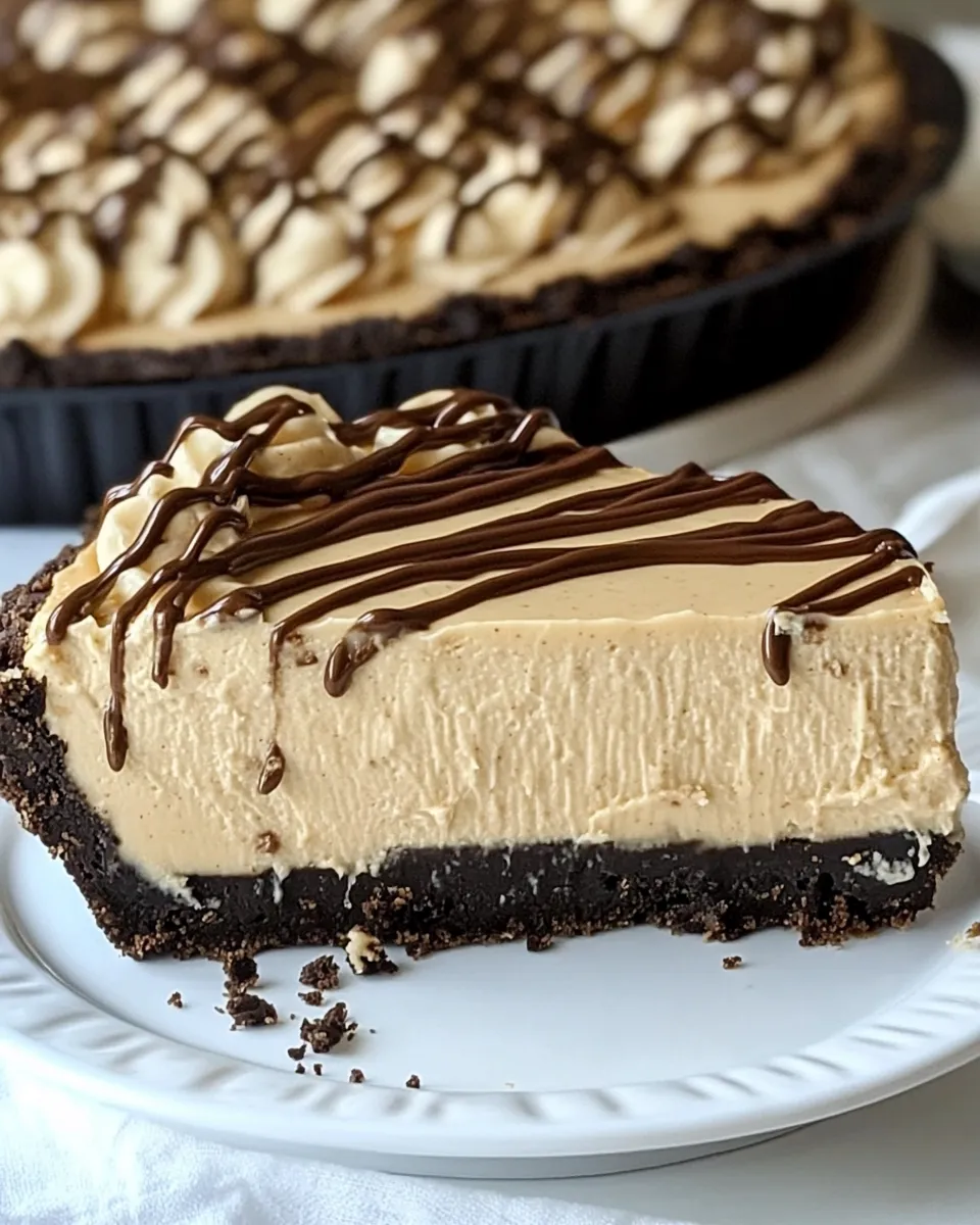 Easy No-Bake Creamy Peanut Butter Pie recipe photo
