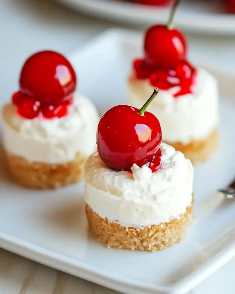 Homemade No-Bake Mini Cheesecakes Recipe photo