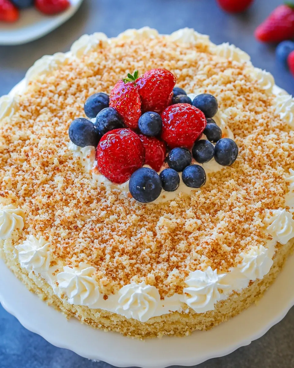 Classic No-Bake Napoleon Cake Recipe image