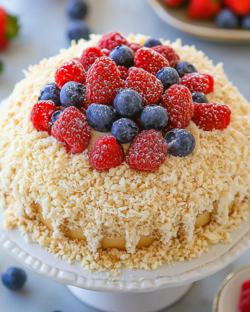 Delicious No-Bake Napoleon Cake Recipe dish photo