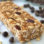 Homemade No-Bake Peanut Butter Granola Bars photo
