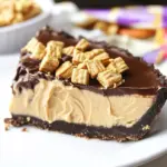 Easy No-Bake Peanut Butter Twix Pie photo