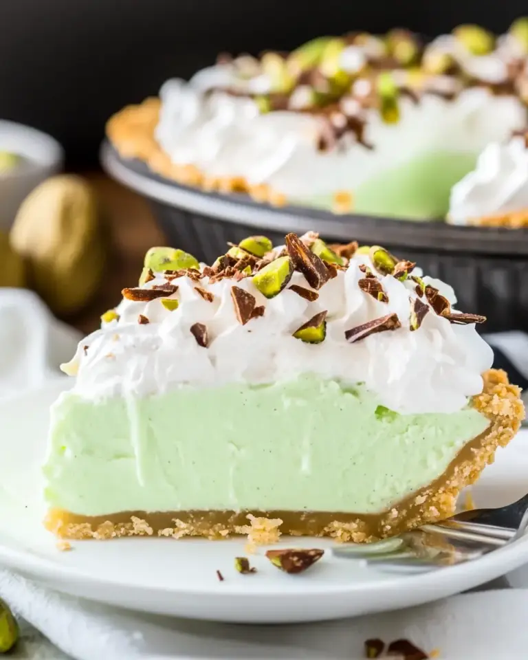 Easy No-Bake Pistachio Pudding Pie photo