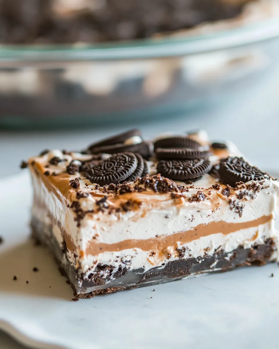 Easy No Bake Heavenly Oreo Dessert photo