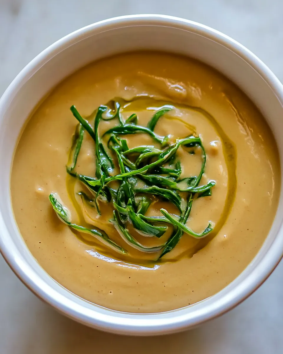 Homemade No Cook, 3-Ingredient Miso Almond Sauce recipe photo