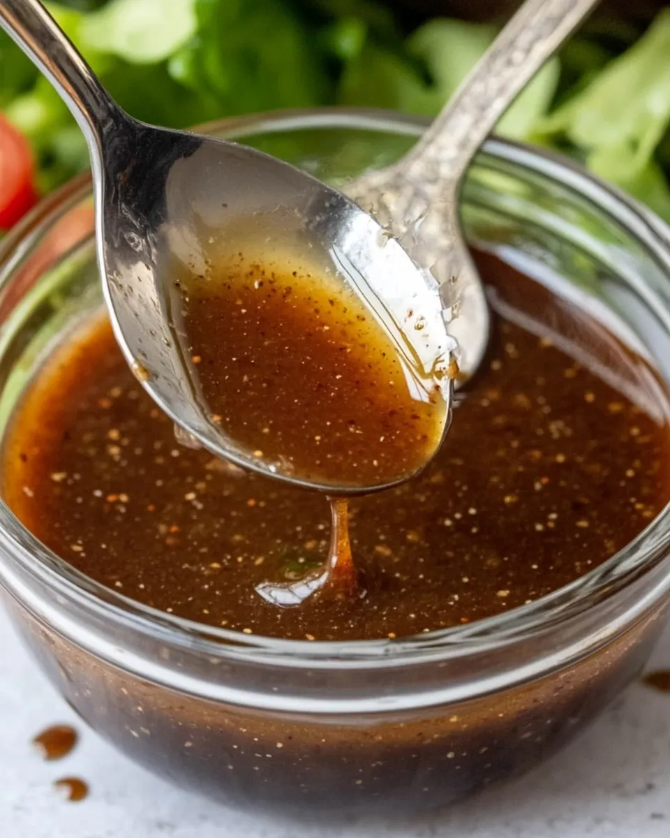 Homemade No Oil Balsamic Salad Dressing photo