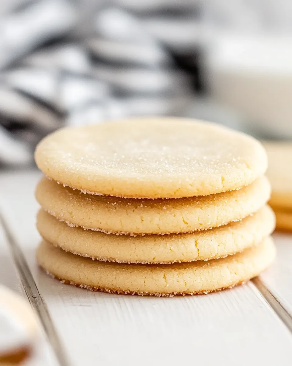 Homemade No Spread Sugar Cookies photo