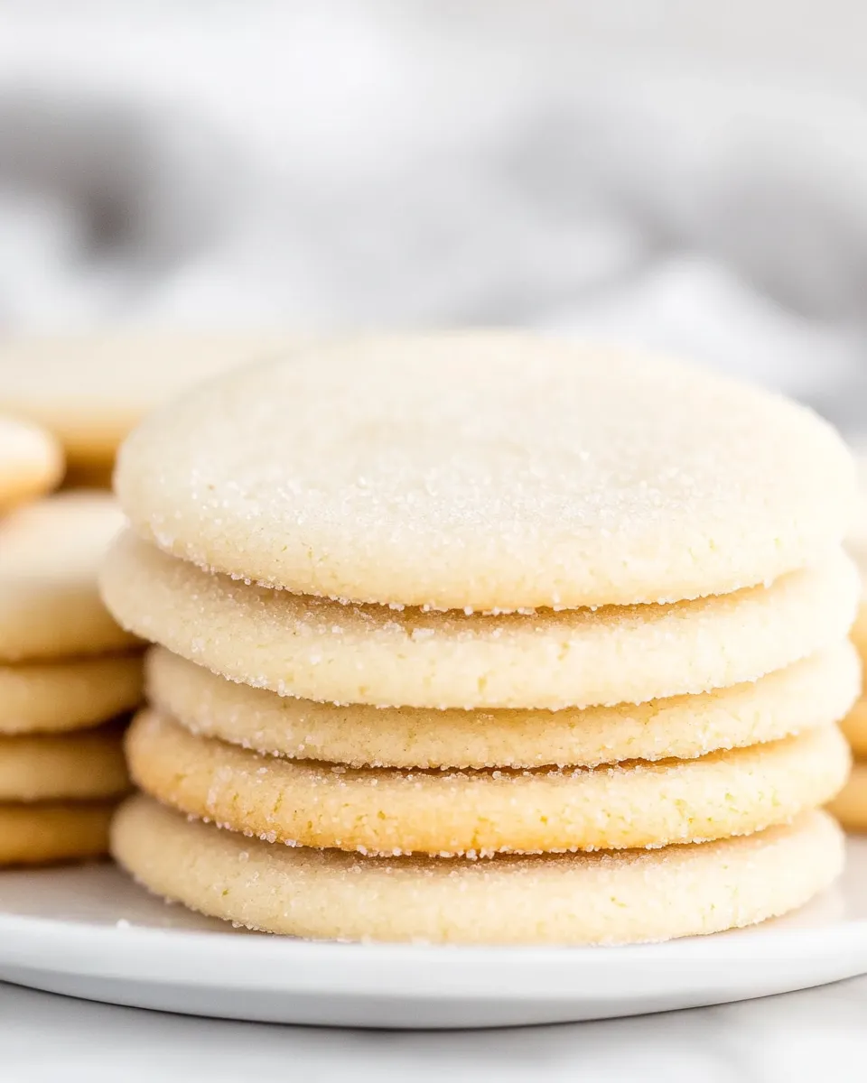 Classic No Spread Sugar Cookies image