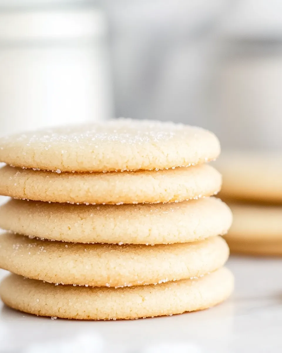 Delicious No Spread Sugar Cookies shot