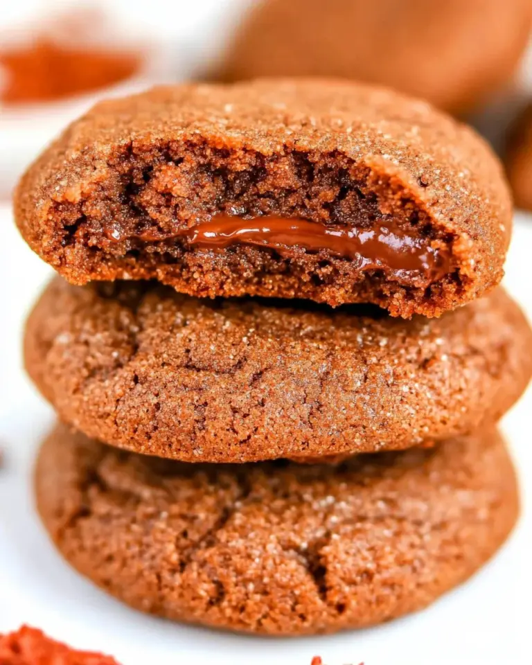 Homemade Nutella Cookies Recipe photo