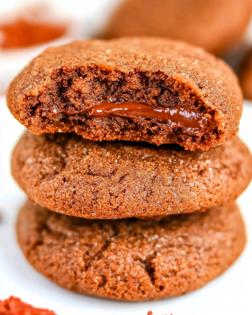 Homemade Nutella Cookies Recipe photo
