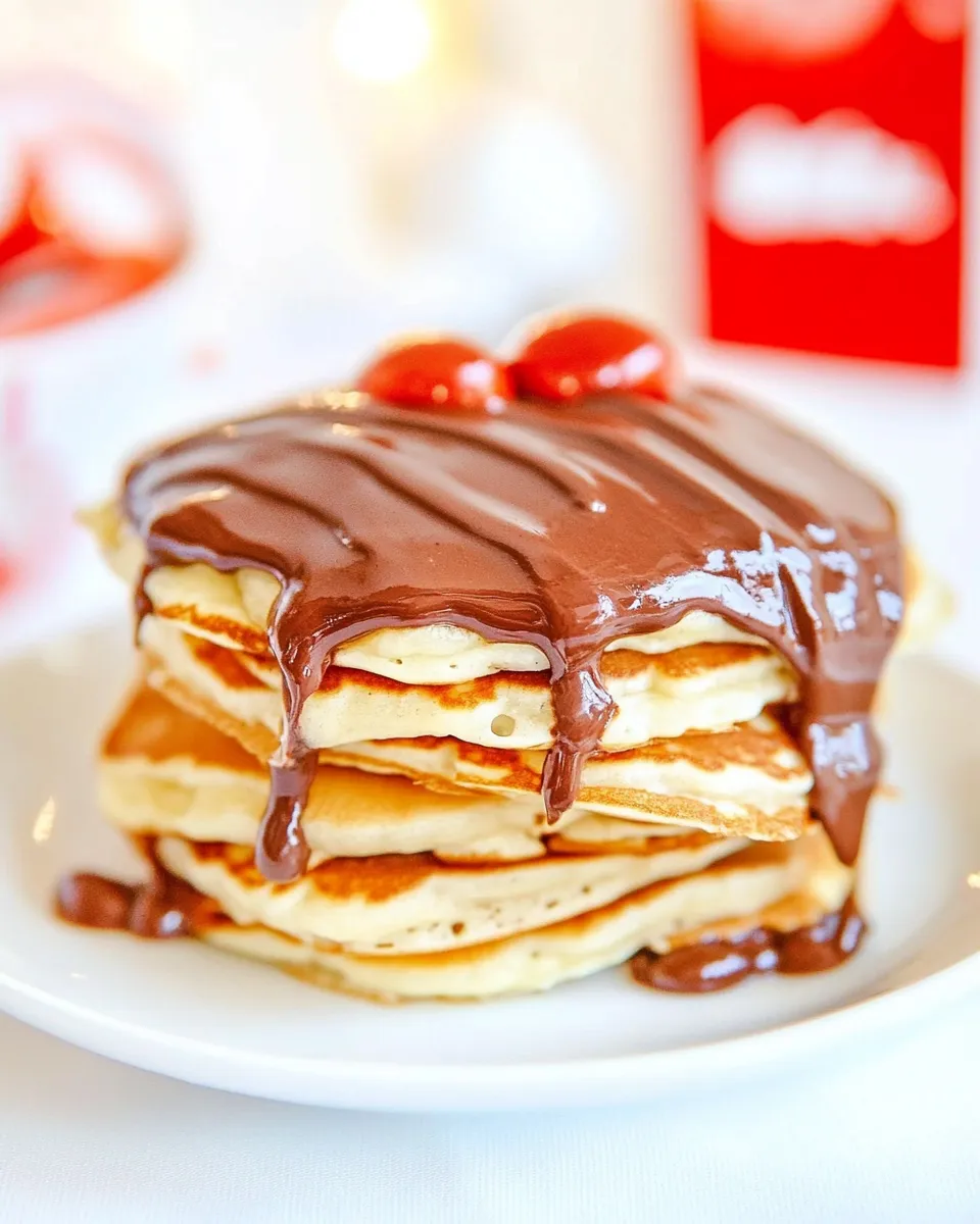 Easy Nutella Pancake Sandwiches Recipe plate image