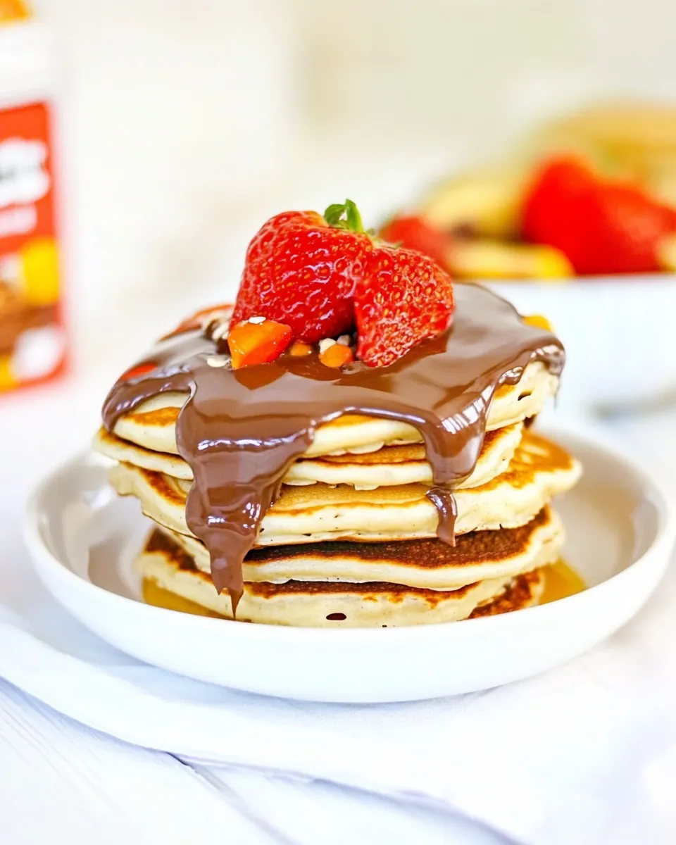 Delicious Nutella Pancake Sandwiches Recipe dish photo