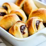Homemade Nutella Stuffed Rolls recipe photo