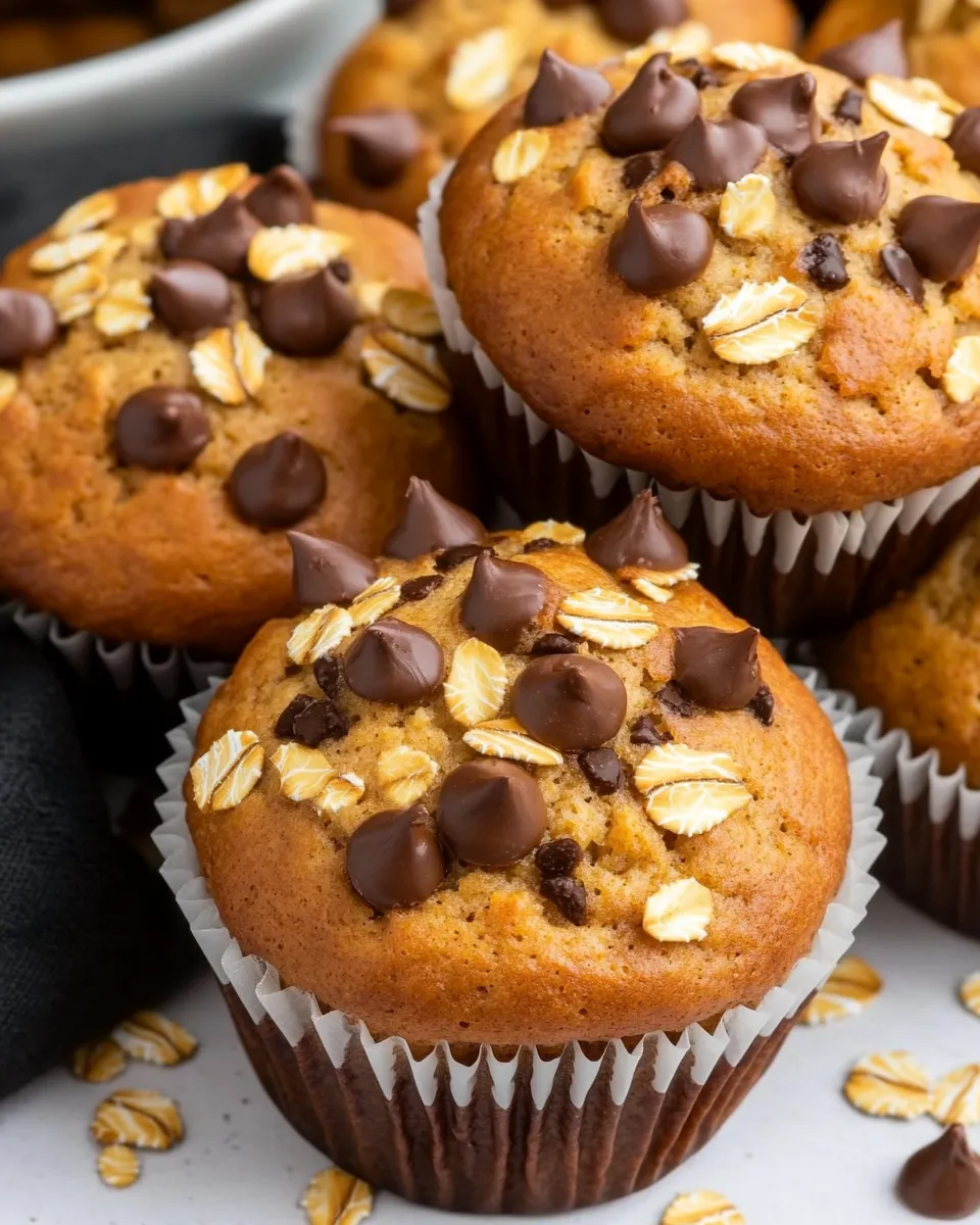 Homemade Oat Flour Muffins recipe photo