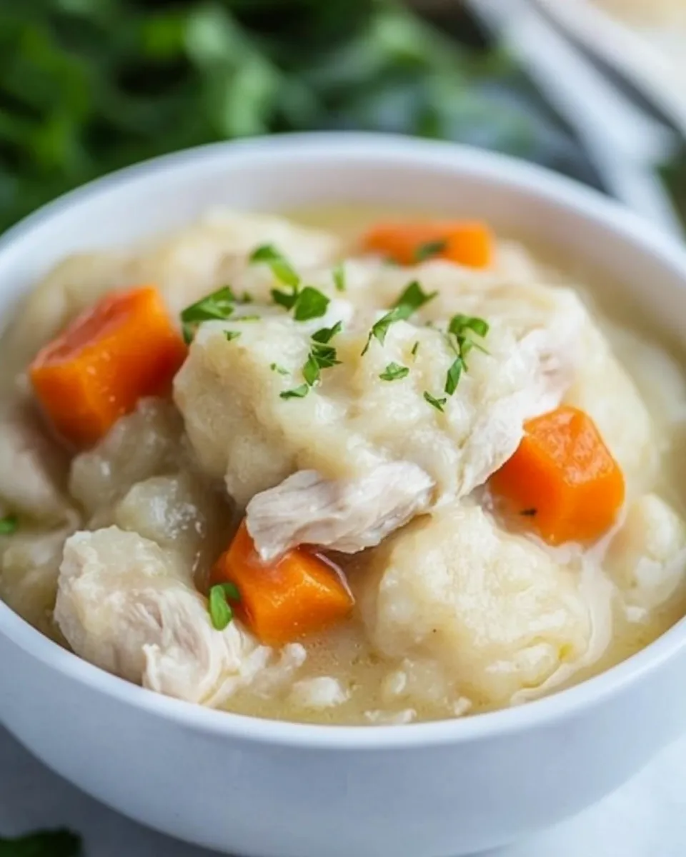 Classic Old-Fashioned Chicken and Dumplings image