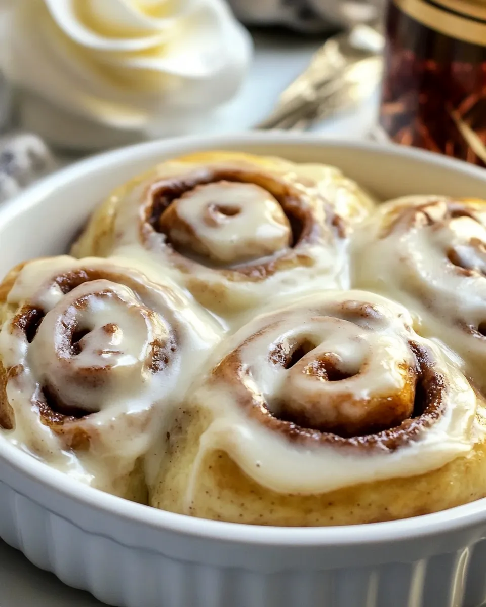 Homemade Old Fashioned Cinnamon Rolls photo