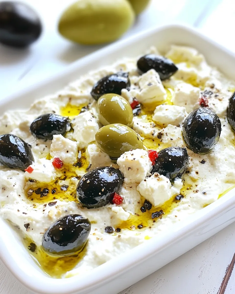 Homemade Olive Feta Dip photo