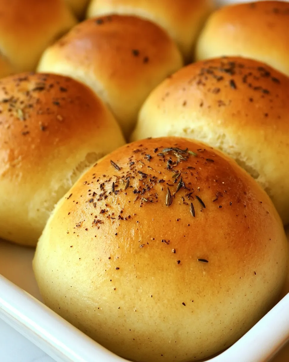 Easy Olive Oil and Rosemary Rolls recipe photo