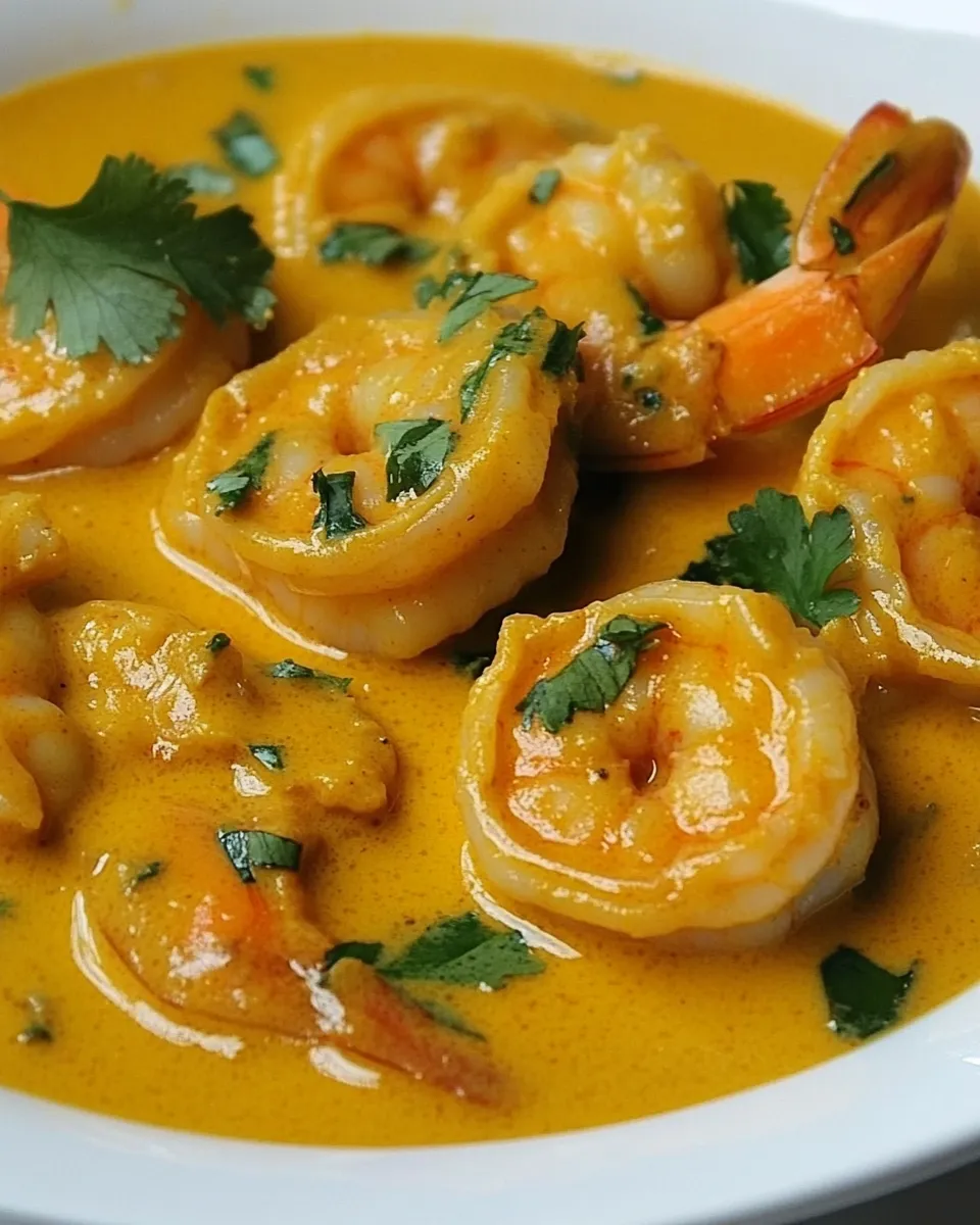 Classic One-Pot Coconut Curry Shrimp image