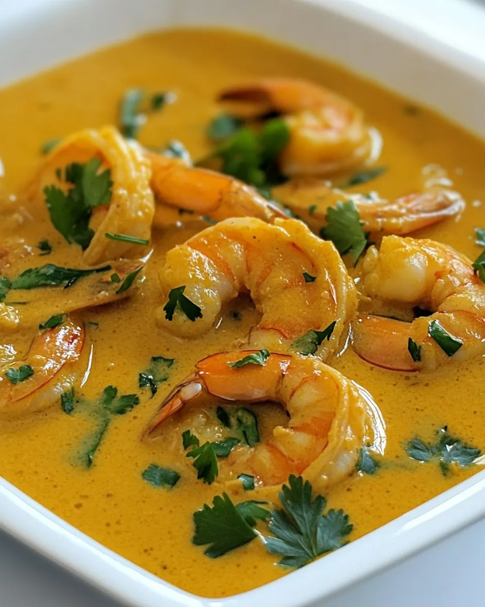Delicious One-Pot Coconut Curry Shrimp dish photo