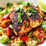 Easy One Pan Southwest Blackened Cajun Chicken with Rice photo
