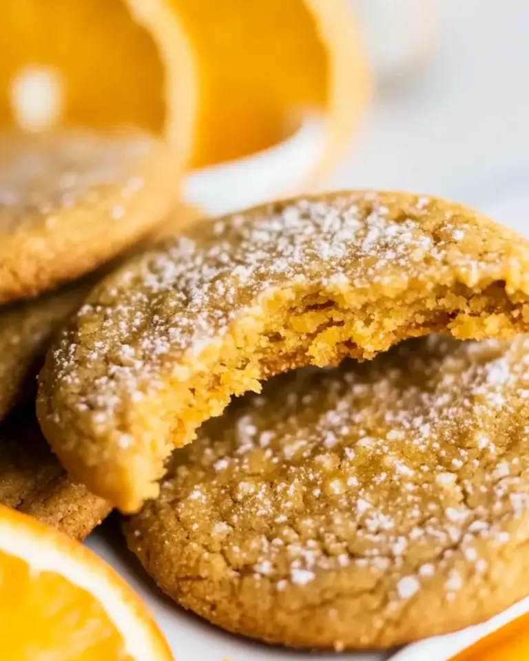 Homemade Orange Olive Oil Cookies photo