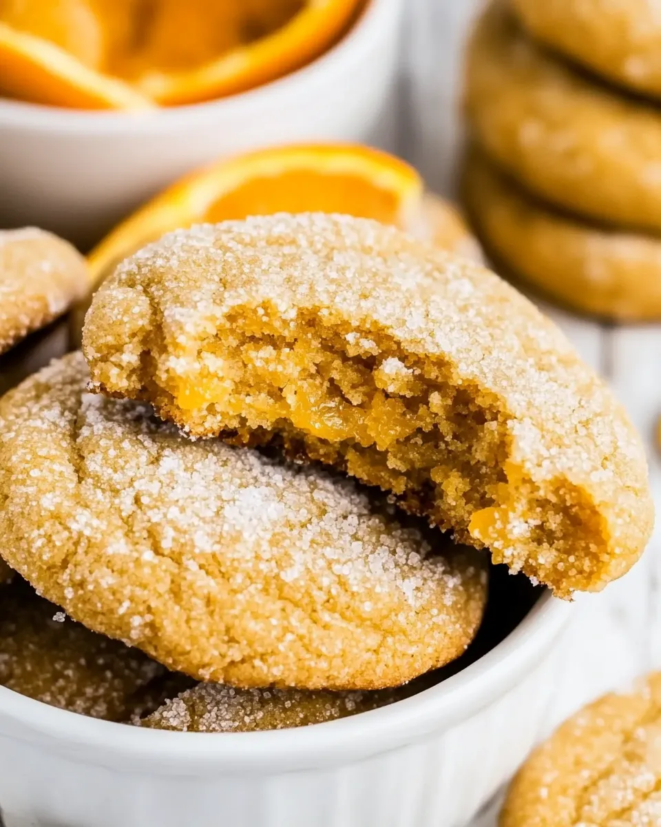 Classic Orange Olive Oil Cookies image