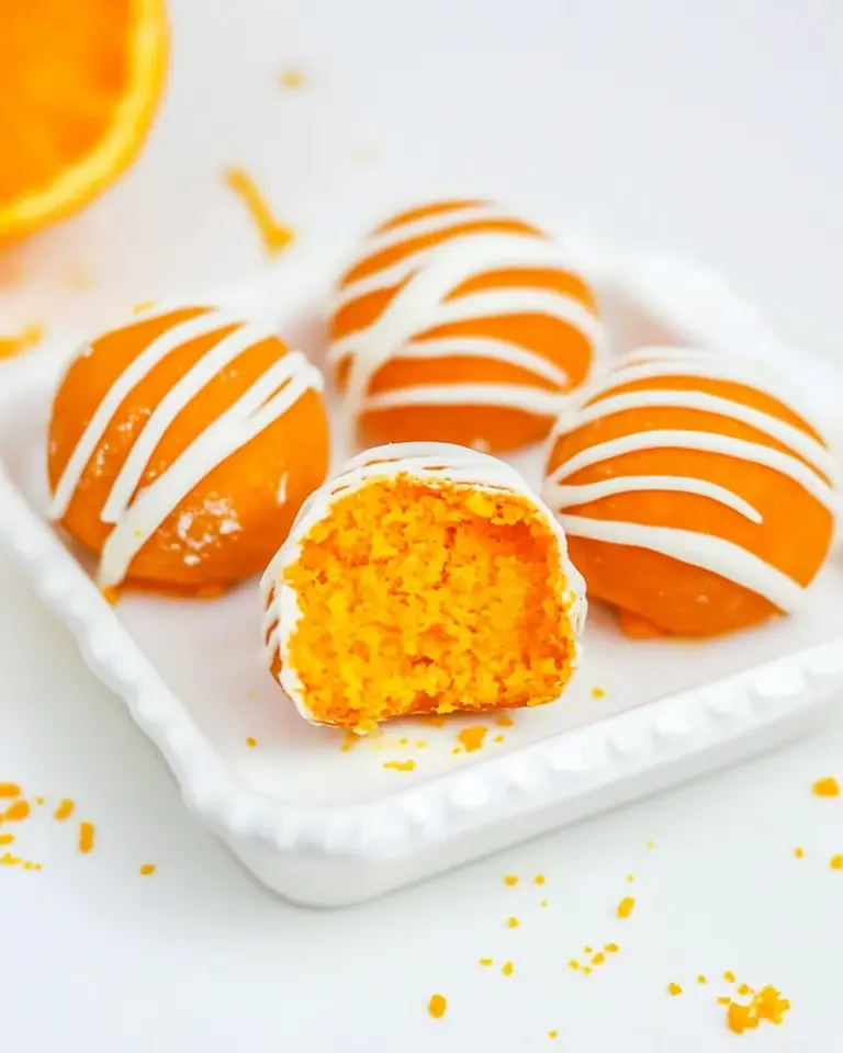 Homemade Orange Truffles recipe photo