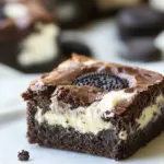 Homemade Oreo Cheesecake Brownies photo