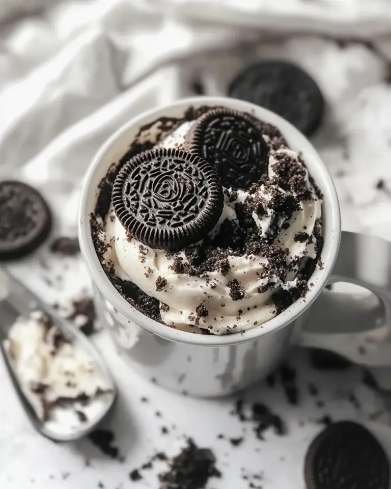 Homemade Oreo Mug Cake photo