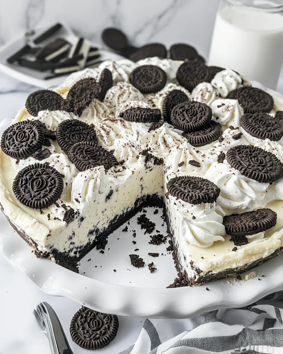Classic Oreo Pudding Pie image