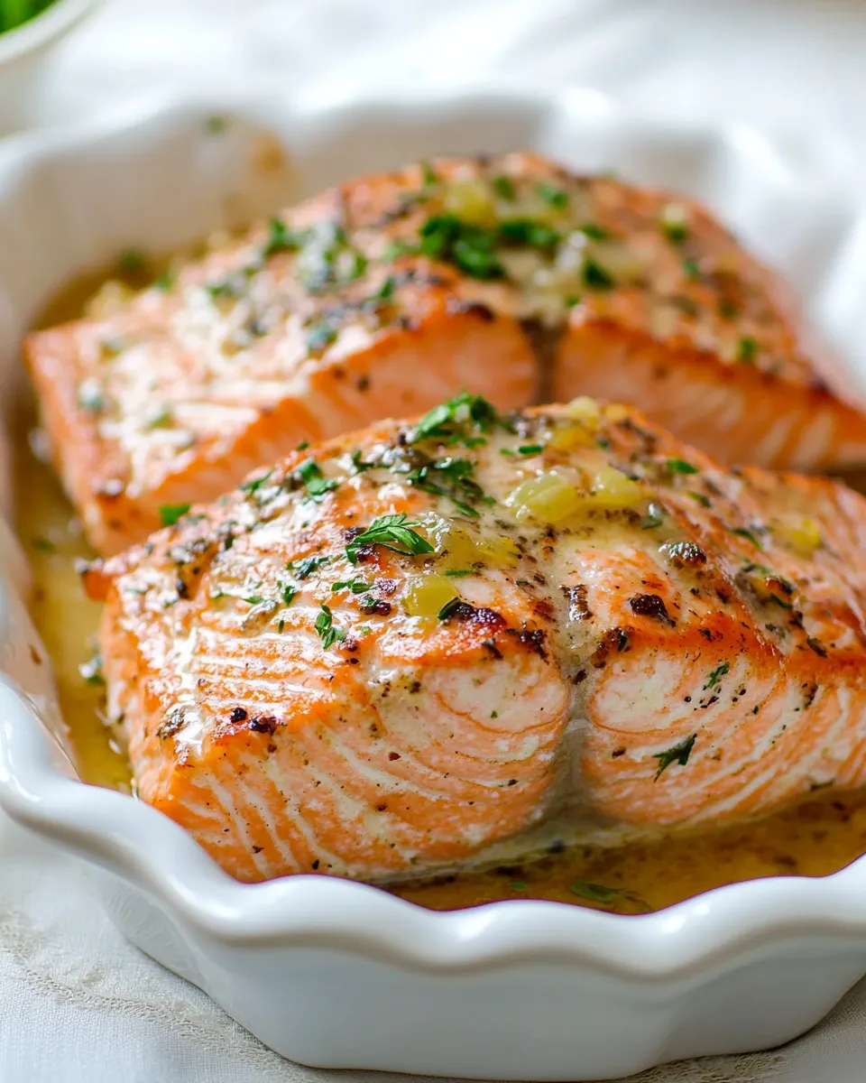 Delicious Oven Baked Salmon with a Tangy Glaze image