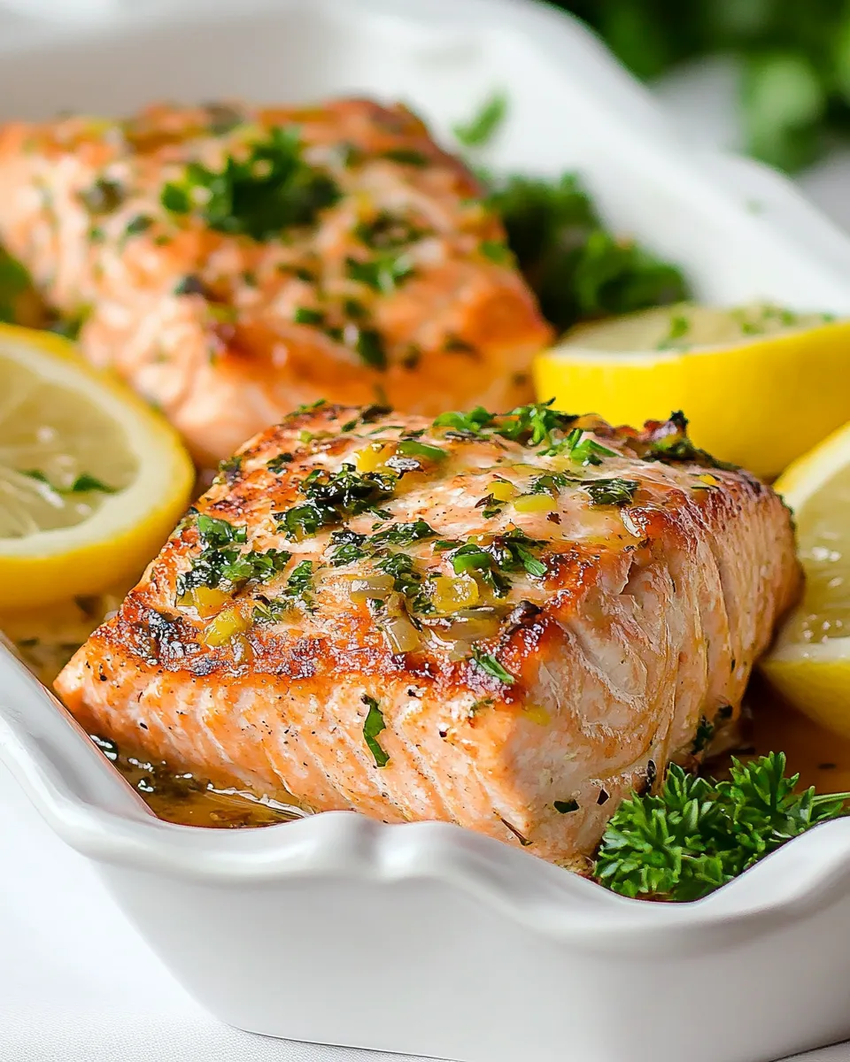 Savory Oven Baked Salmon with a Tangy Glaze dish photo