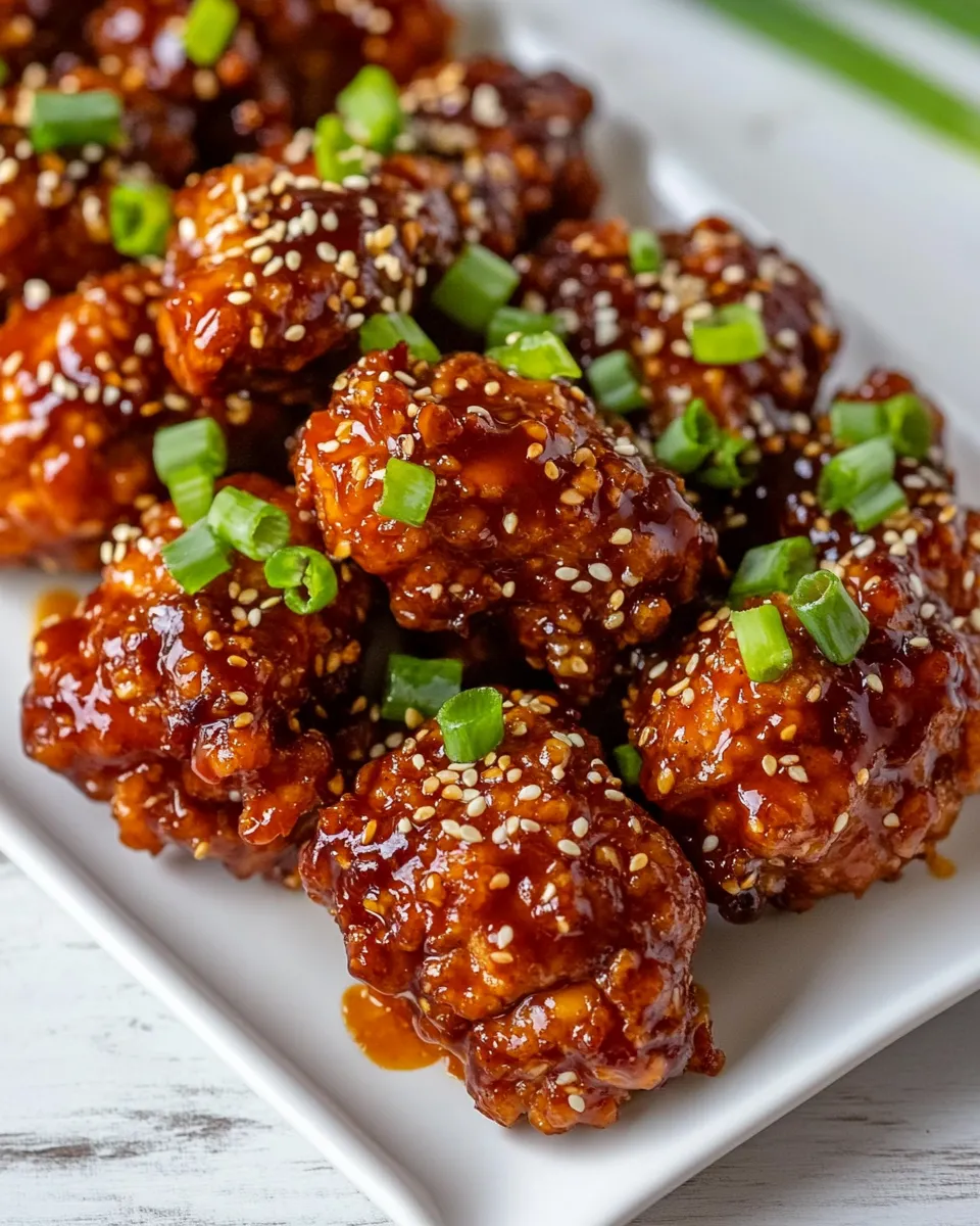 Homemade Oven Baked Sesame Chicken photo