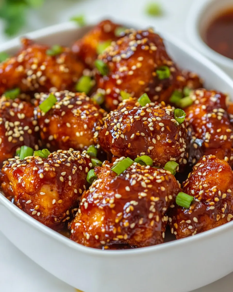 Classic Oven Baked Sesame Chicken image