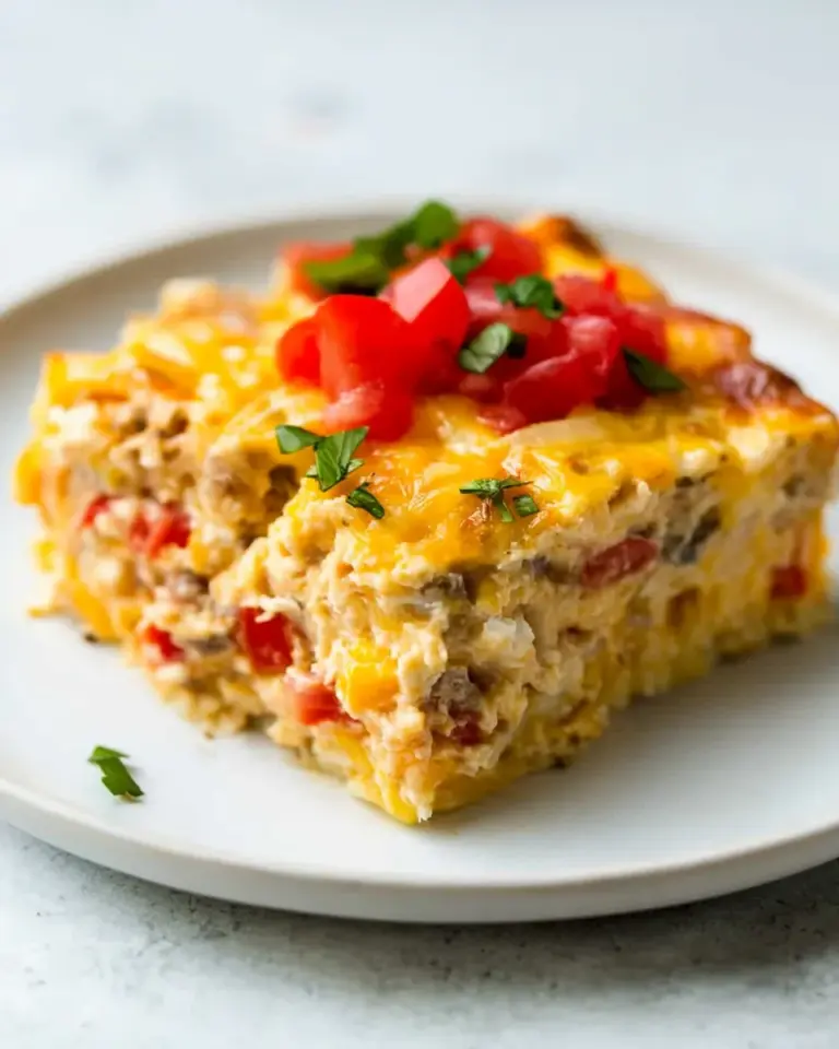 Homemade Overnight Slow Cooker Breakfast Casserole photo