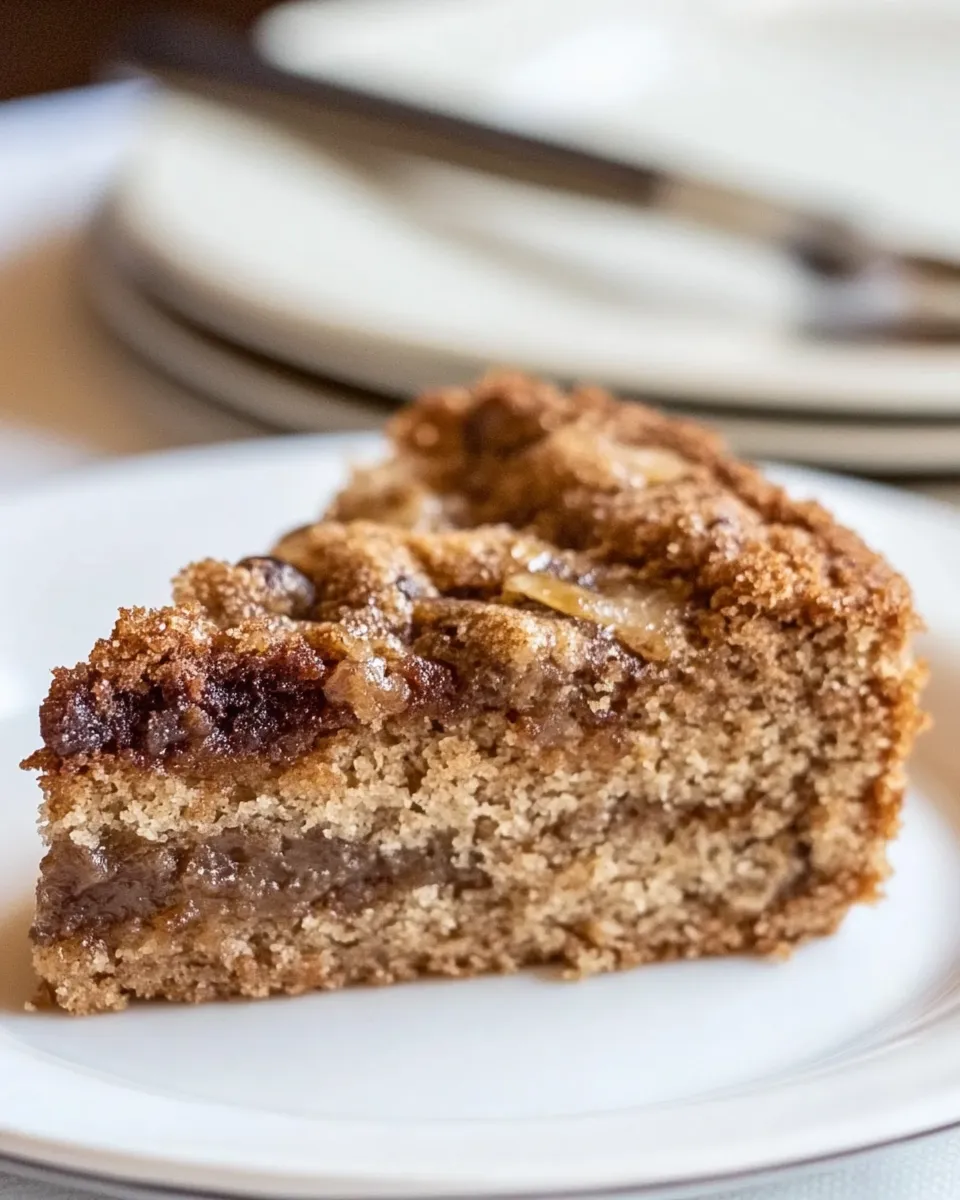 Easy Paleo Banana Coffee Cake recipe photo