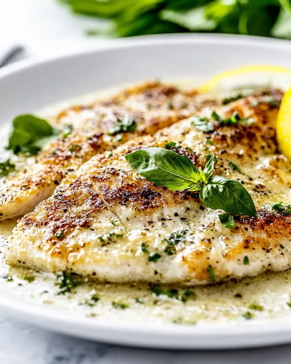Easy Pan Fried Tilapia Recipe shot