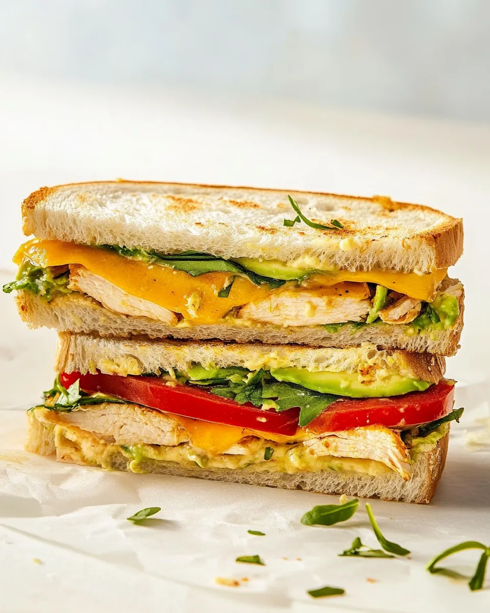 Delicious Panera Chipotle Chicken Avocado Melt image