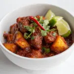 Homemade Papas Con Chile photo