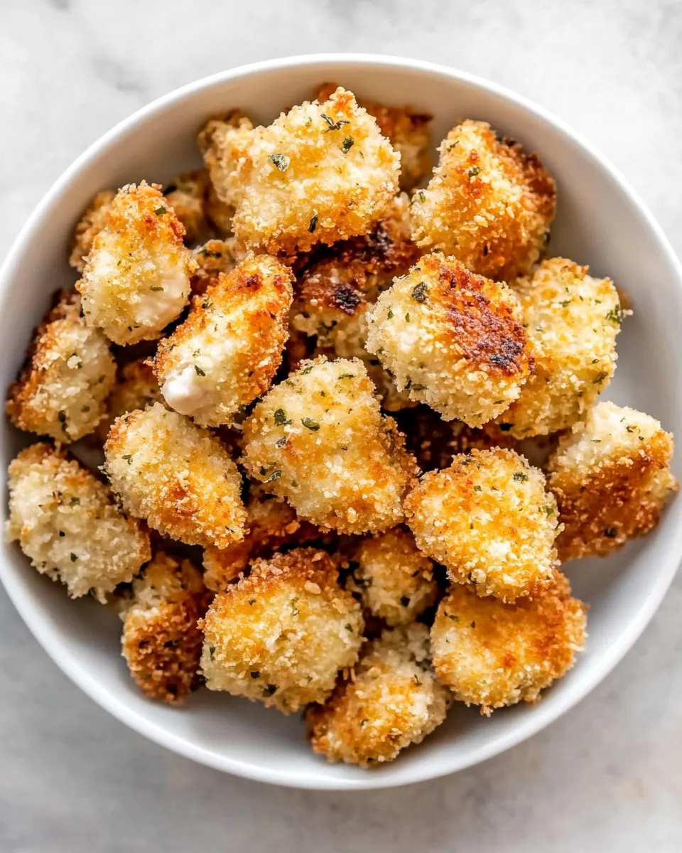 Delicious Parmesan Baked Chicken Nuggets recipe photo