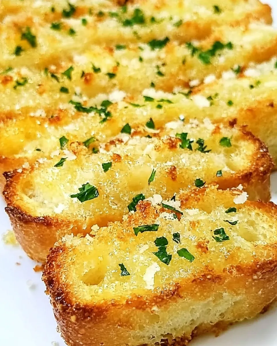 Delicious Parmesan Garlic Bread image