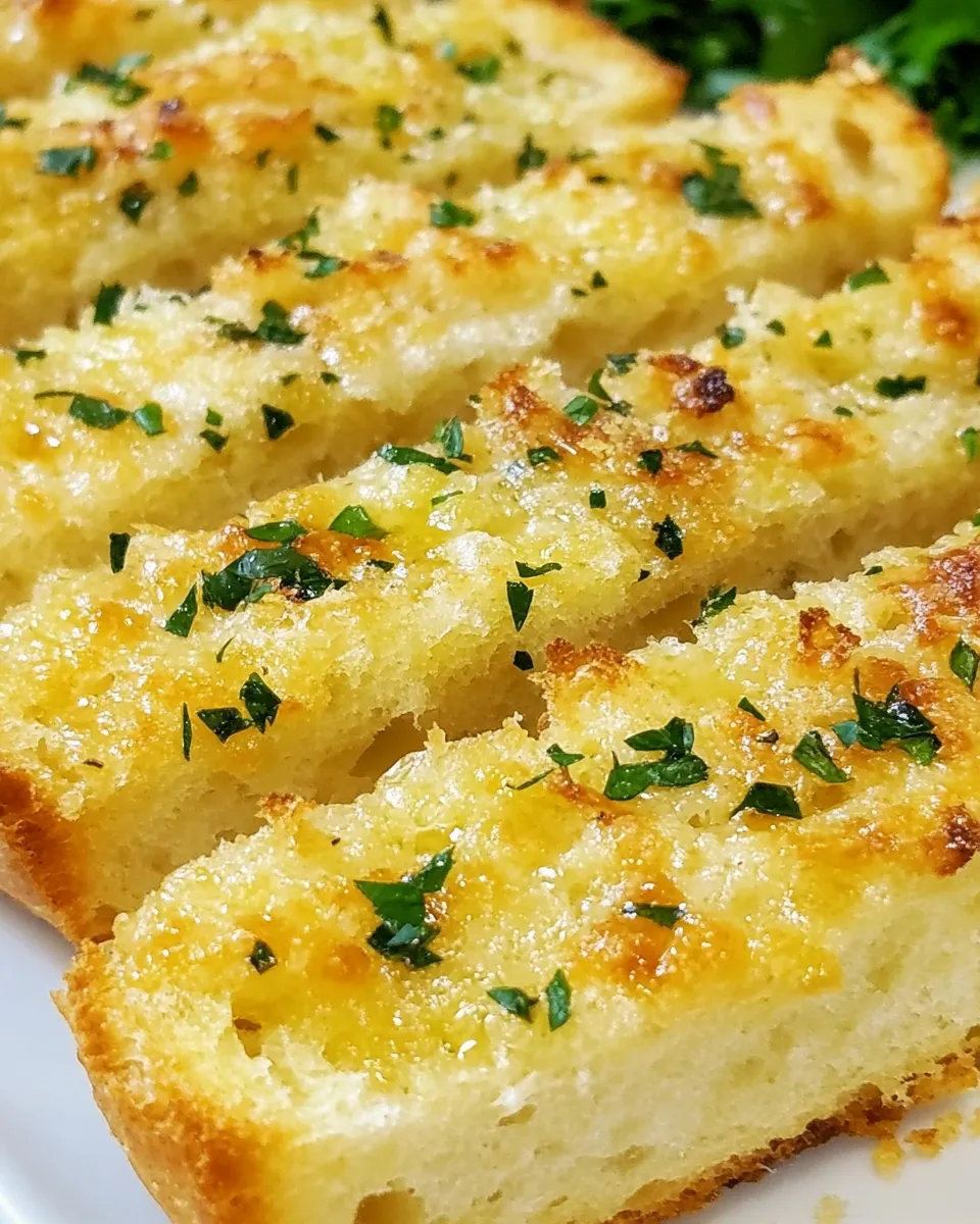Easy Parmesan Garlic Bread recipe photo
